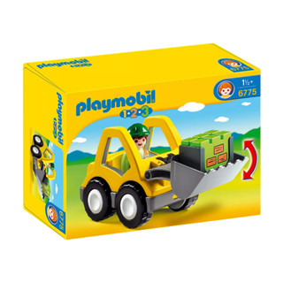 Playmobil 6775 1.2.3 Excavator 123 รถเทรคเตอร์