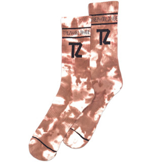 TZ TIE DYE SOCKS (ORANGE)