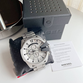 Diesel Mens Mega Chief Chronograph Stainless Steel Watch หายากมากๆ