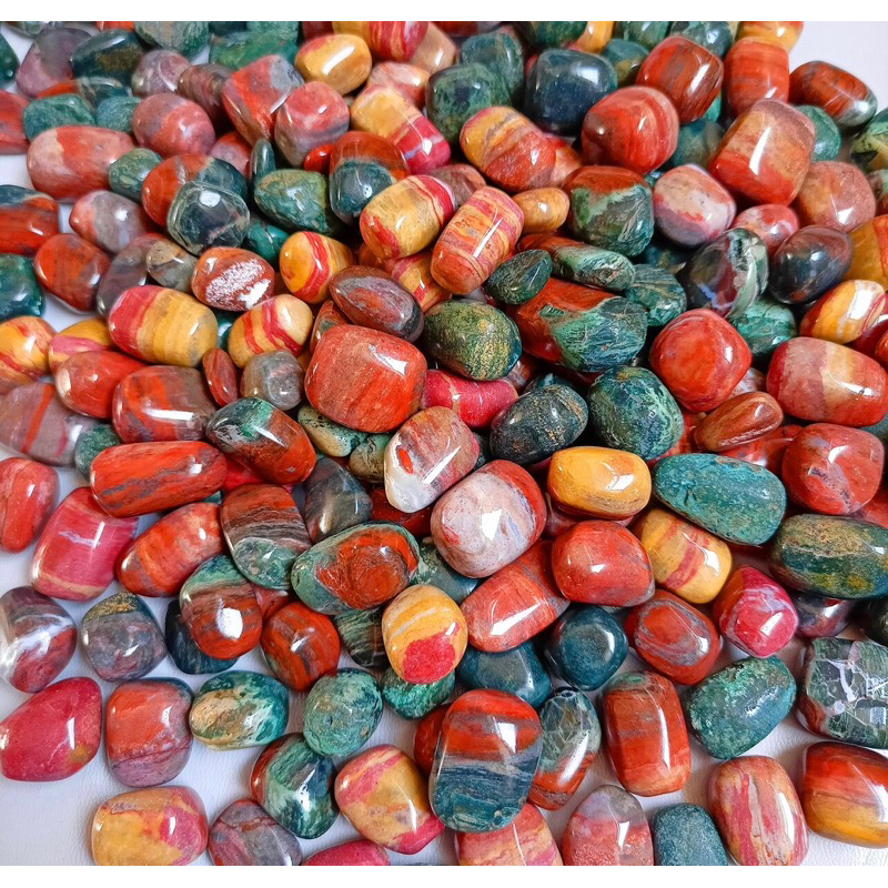 1 Pc Bloodstone Tumbled Stone, Bloodstone Crystal, Bloodstone Loose Tumble, Healing Stone Reiki Tumbles, Crystal Crafts