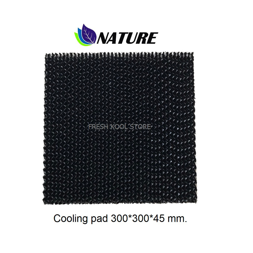 กระดาษรังผึ้ง BLACK ขนาด 300*300*40 มม.TYPE 0790, คูลลิ่งแพ็ด, Cooling pad,กระดาษระเหยความเย็น,