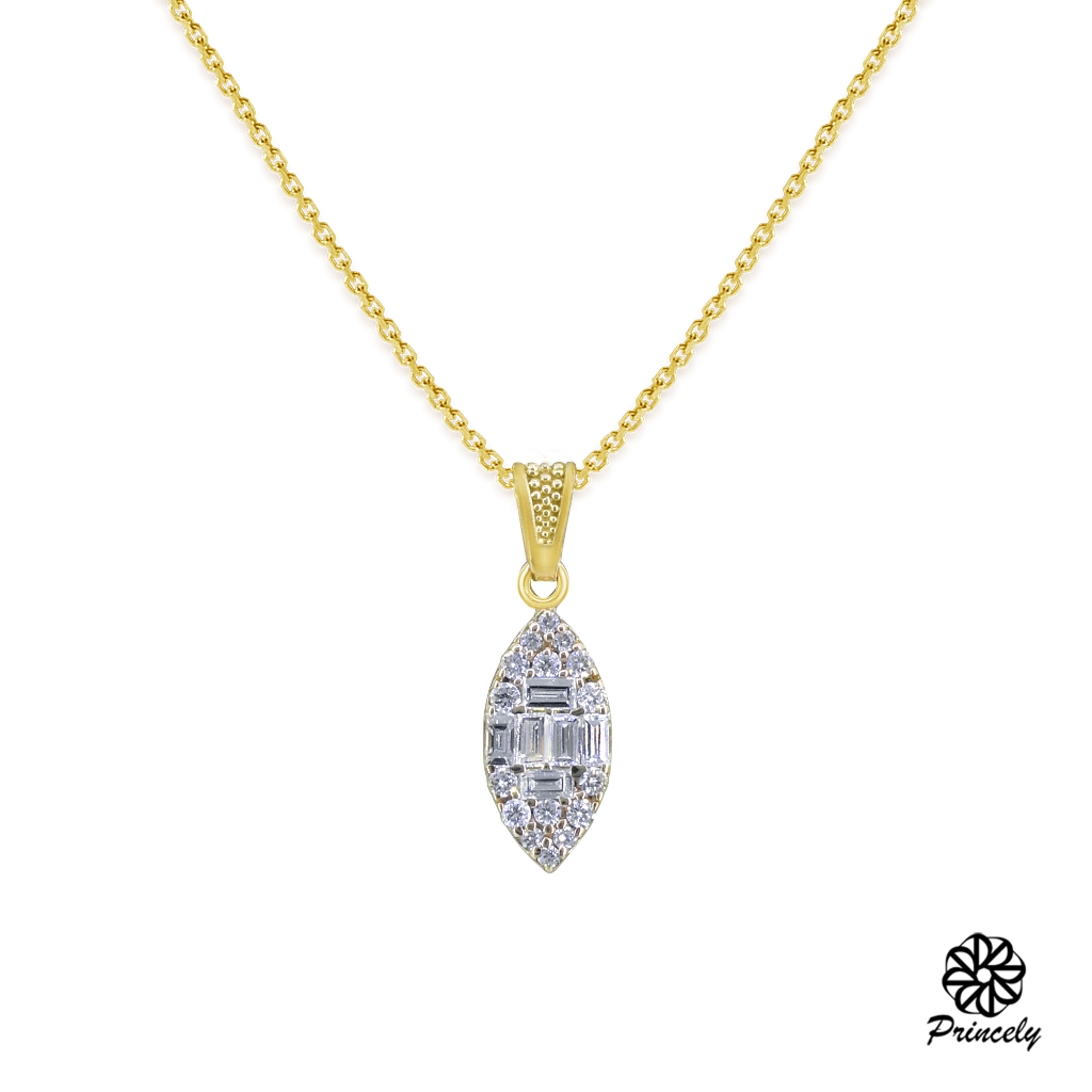 จี้เพชรแท้ Princely Diamond D38