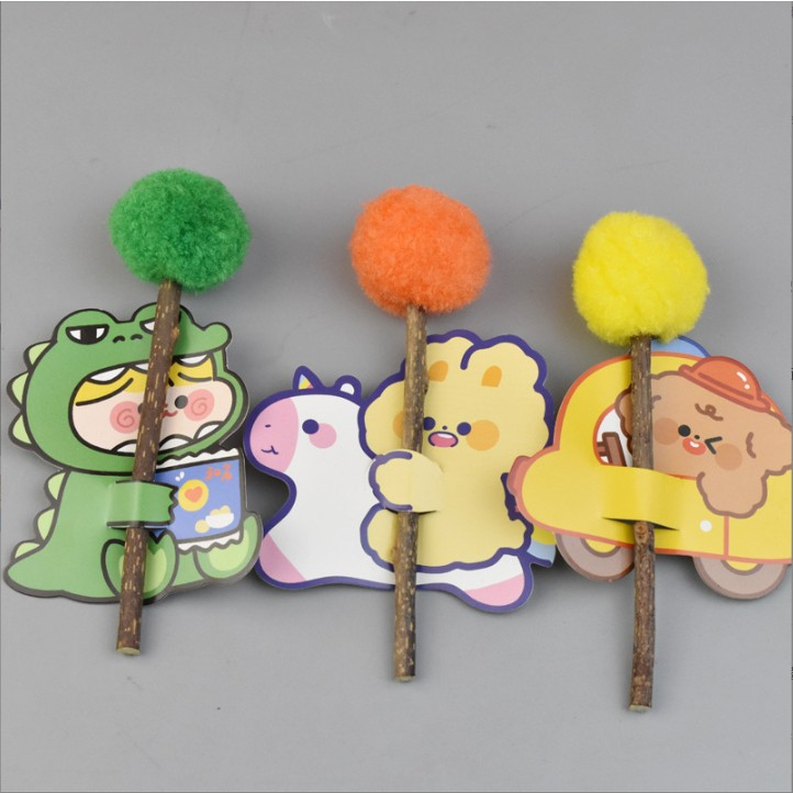 [ ABC cat ] [ตุ๊กตาไม้มาทาทาบิ แบบ5] ไม้มาทาทาบิแบบกลม สุ่มสี แคทนิปแมว ของเล่นแมว