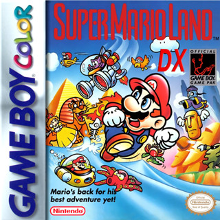 ตลับ GBC ( Game boy Colour ) Super Mario Land DX ตลับผลิตใหม่ ตอนนี้สามารถเล่นแบบสีได้แล้ว