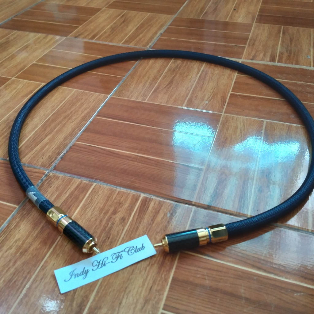 สายสัญญาณDigital Coaxial 75 Ohm Canare L-6CHD (MADE IN JAPAN)แบบ 1 เส้นสำหรับสัญญาณDigital  เท่านั้น