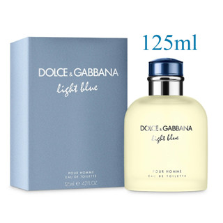 (รับเงินคืน 15% ใช้โค้ด J5BAK66V) DOLCE &amp; GABBANA Light Blue Pour Homme Eau De Toilette 125ml For MEN