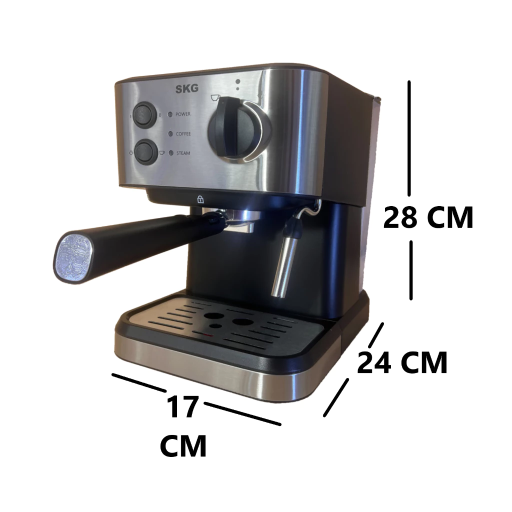 SKG เครื่องชงกาแฟสด รุ่น SK-1206 แถมฟรี!!  ก้านชงกาแฟ,ถ้วยกรองกาแฟขนาด 2 คัพ,ช้อนตักกาแฟ รับประกัน 1 ปี thumbnail 10
