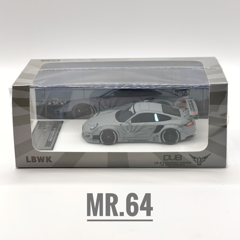 โมเดลรถยนต์ T&P : 1/64 LB-R Works Porsche 911 (997) Coupe Zero Fighters Limited Edition 999 pcs.