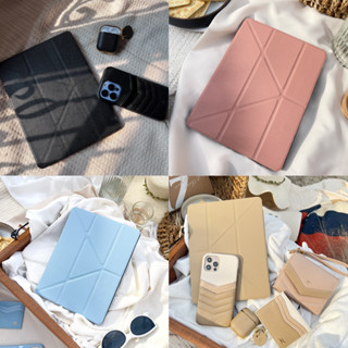 เคสไอแพดgen5,6,air1,air3,air4,air5,pro11,ipad mini,Multi-folded CAVIAR เคสไอแพด มีที่ใส่ปากกา by Zene_studio