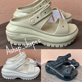 รองเท้า🧸 C รุ่นใหม่ล่าสุดMega Crush Sandal รองเท้าแตะรัดส้นผู้หญิง มี3สร สําหรับผู้หญิง