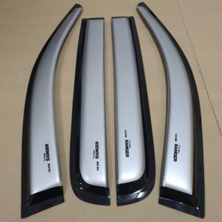 กันสาด ford ranger สำหรับ 4 ประตูสีบรอนซ์ ใส่ปี 2012 - 2021 และปี 2022 ถึงปัจจุบัน  รุ่น next gen