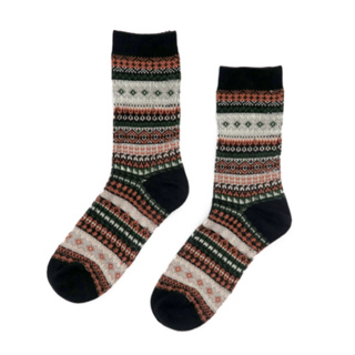 ถุงเท้า COMFY SOCKS Budapest Sock  ลวดลายถุงเท้าสวยงาม เหมาะสำหรับใส่กับรองเท้าบูต และรองเท้าผ้าใบ