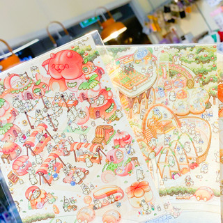 โปสการ์ด PEACH HOME TOWN [catlism]