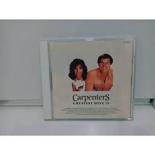 1 CD MUSIC ซีดีเพลงสากล CARPENTERS GREATEST HITS 20  (K6E35)