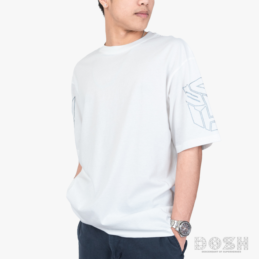 DOSH MEN'S OVERSIZED T-SHIRTS TRANSFORMERS เสื้อยืดโอเวอร์ไซส์ 9DTMT5059-OW