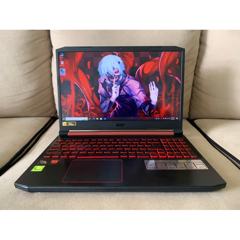 โน๊ตบุ๊คเกมมิ่งมือสอง Acer Nitro 5 Ryzen 7 3750h