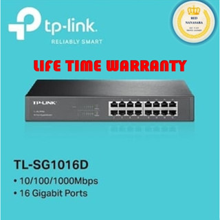 Tplink Gigabit Switching 16port hub lan รุ่นTL-SG1016D