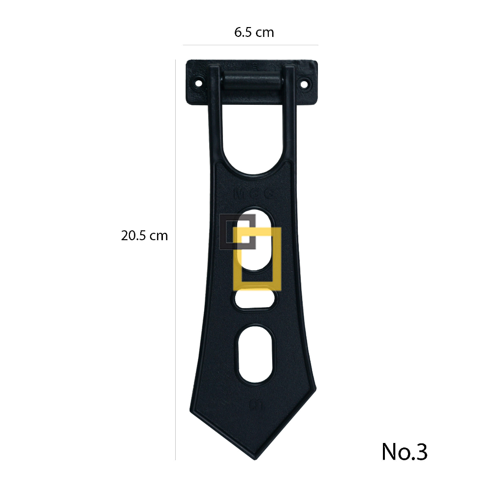 Bangkokframe-ขาตั้งกรอบรูป-ขาตั้งกรอบขนาดตั้งโต๊ะ-ขาตั้งกรอบรูปสีดำ ติดหลังกรอบรูป-ขาตั้งกรอบรูปพลาสติก-แบบเฉียง-FAE-PL - รูปที่ 3