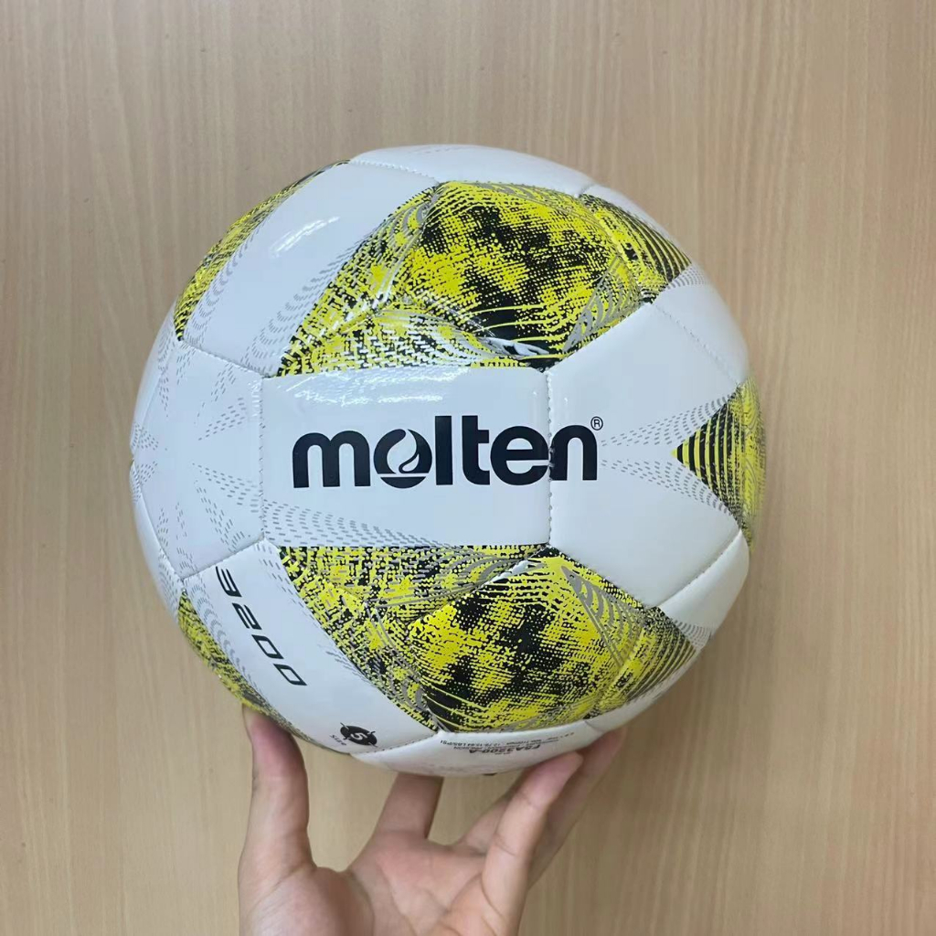 MOLTEN มอลเท่น ลูกฟุตบอลหนังMOT Football AcentecPU th F5A3200 FIFAPRO SIZE 5