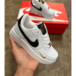 รองเท้าผ้าใบเด็ก Nike Air Force 1 รองเท้าเด็ก 👧🏻🧒🏻