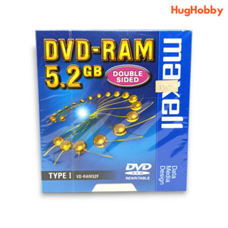 Maxell DVD-RAM 5.2GB Type I VD-RAM52F