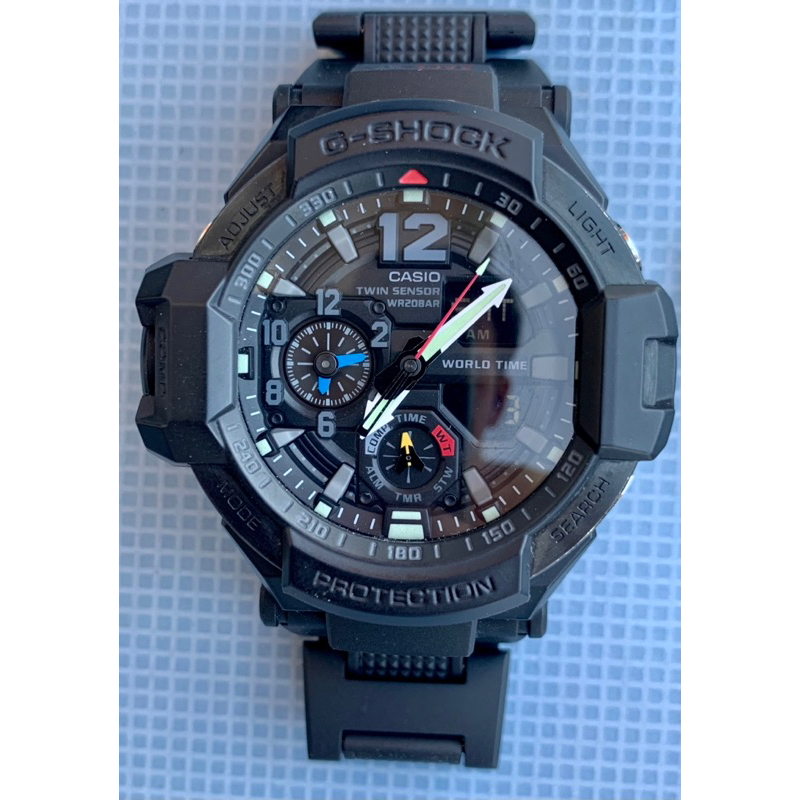Casio G-Shock GA1100-1A1 Gravity Master Men's Watch