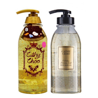 karmart Cathy Choo เจลอาบน้ำทองคำ 750ml. หรือ 9 Pollens Premium Gold Body Bath Gel ขนาด 750ml.