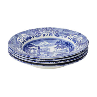 จานซุป เซต4 ชิ้น Spode Blue Italian Set of 4 Soup Plates