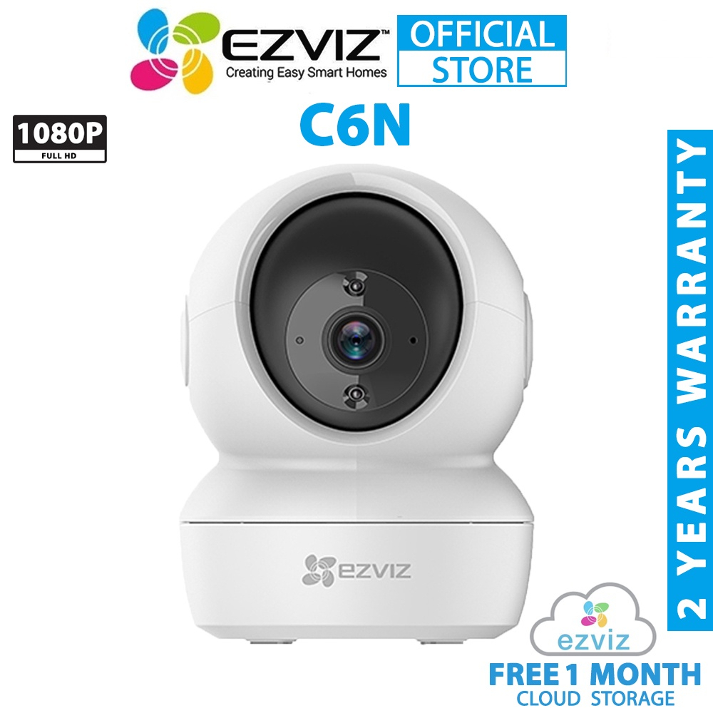 ⚡️กล้องวงจรปิดไร้สาย⚡️EZVIZ รุ่น C6N / C1C-B / TY1 / C6 / C6W / CP1 Pro 2MP,4MP 1080P Wi-Fi Camera รับประกัน 2 ปี