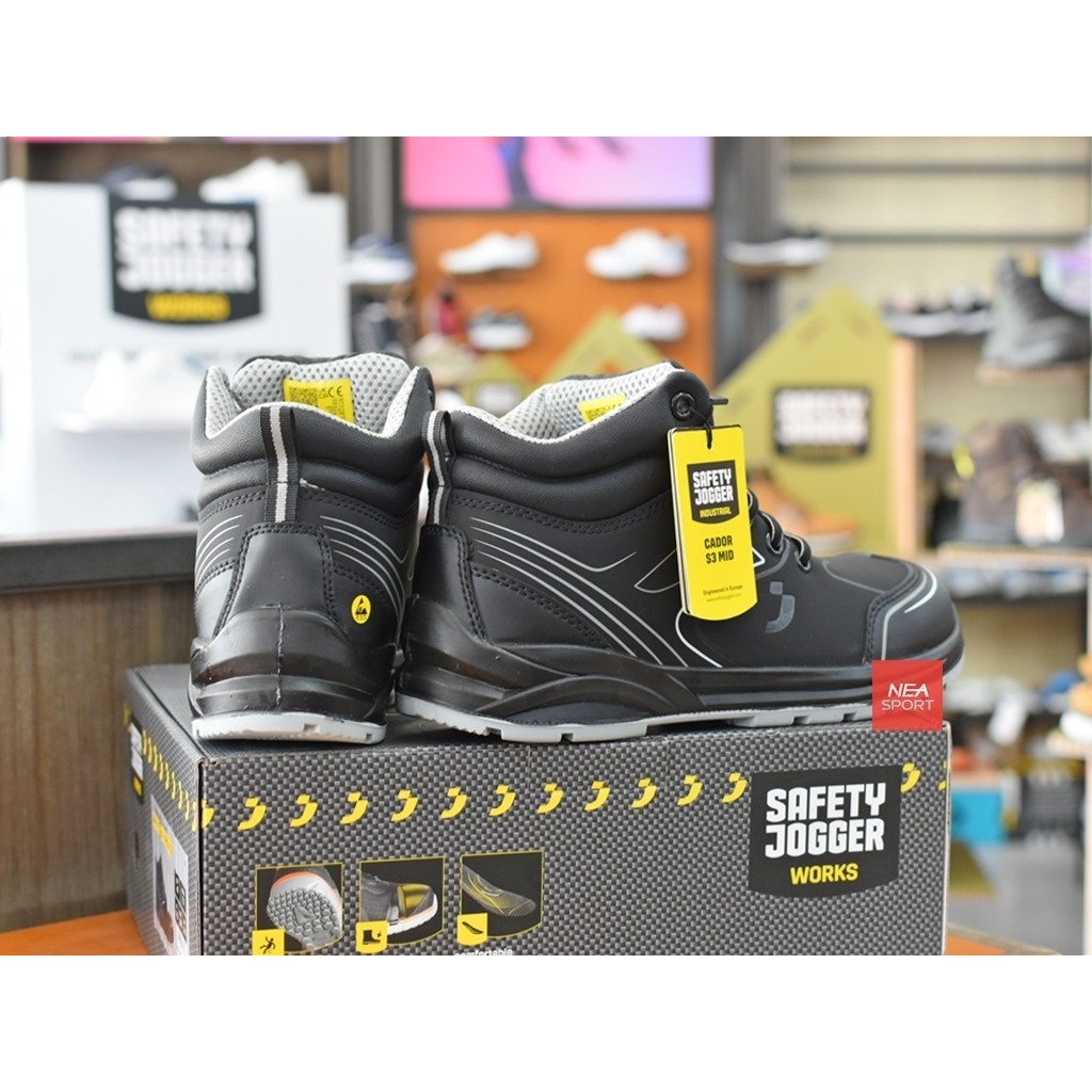 [ลด30% เก็บโค้ด 2509FASHDD] SAFETY JOGGER - CADOR S3 MID รองเท้าเซฟตี้ หัวเหล็ก แผ่นเหล็กกันทะลุ รองเท้านิรภัย