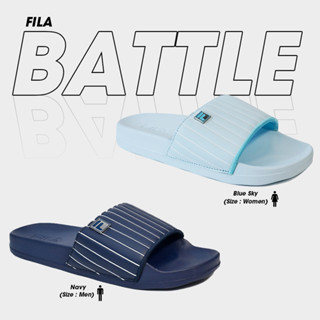 Fila Collection รองเท้าแตะ รองเท้าแฟชั่น สำหรับผู้หญิงและผู้ชาย SD Battle SDST230403 (690)