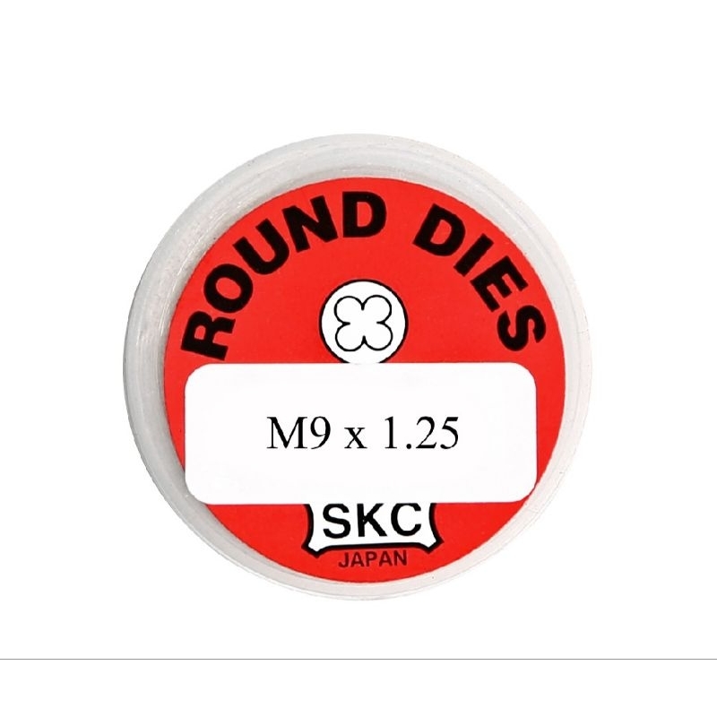 SKC ไดต๊าปกลม M9X1.25 1" S341-1280 ลูกต๊าป 9M เกลียว 1.25