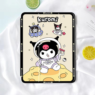 คูโลมิ Kuromi เคสใสไอแพด ใส่ปากกา เจน10 2 โปร10 5นิ้ว 2016/17 gen5/6/7/8/9 air1/2/3/4/5 pro10 5 แอร์9 7 ipad case 9909