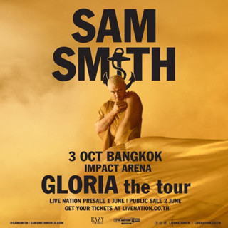 Sam Smith Gloria The Tour