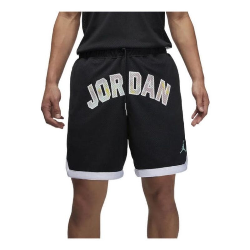 Nike Air Jordan Contrasting & Alphabet Basketball Shorts กางเกงบาสเกตบอล ลิขสิทธิ์แท้ airjordanshort
