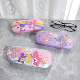 (พร้อมส่ง) กล่องแว่นตา ลายแคร์แบร์ Carebears เปิดปิดแบบสปริง