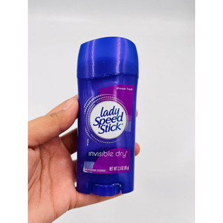 Lady Speed Stick 65g  กลิ่น Shower Fresh หอมสดชื่นเหมือนเพิ่งอาบน้ำเสร็จใหม่ๆ