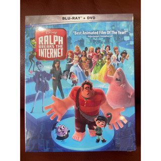 Blu-ray+DVD Ralph breaks the internet ราล์ฟตะลุยโลกอินเทอร์เน็ต วายร้ายหัวใจฮีโร่