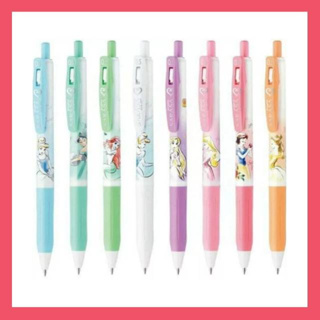 💯 แท้ 100% ปากกาเจล Sarasa X Disney Princess 0.5 mm 💯 หมึกสี ปากกาดีสนีย์ Disney pen ปากกาสี Japan ปากกาเจ้าหญิง