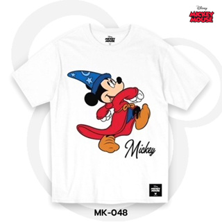 Power 7 Shop เสื้อยืดการ์ตูน มิกกี้เมาส์ ลิขสิทธ์แท้ DISNEY  (MK-048)