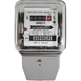 Holley มิเตอร์ไฟฟ้า Watt-Hour Meter 2สาย5(15)A 220v ของแท้พร้อมส่ง