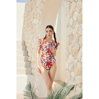 Kotari zipper one piece  swimwear -ชุดว่ายน้ำ