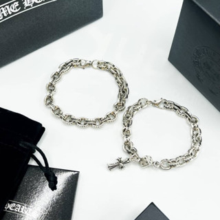 กำไลข้อมือผู้ชาย New Arrivals  heart bracelet   Size : 20