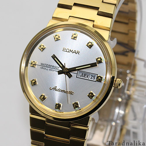 นาฬิกา Pomar automatic PM8119GG02 เรือนทอง (ของแท้ รับประกันศูนย์) Tarad Nalika