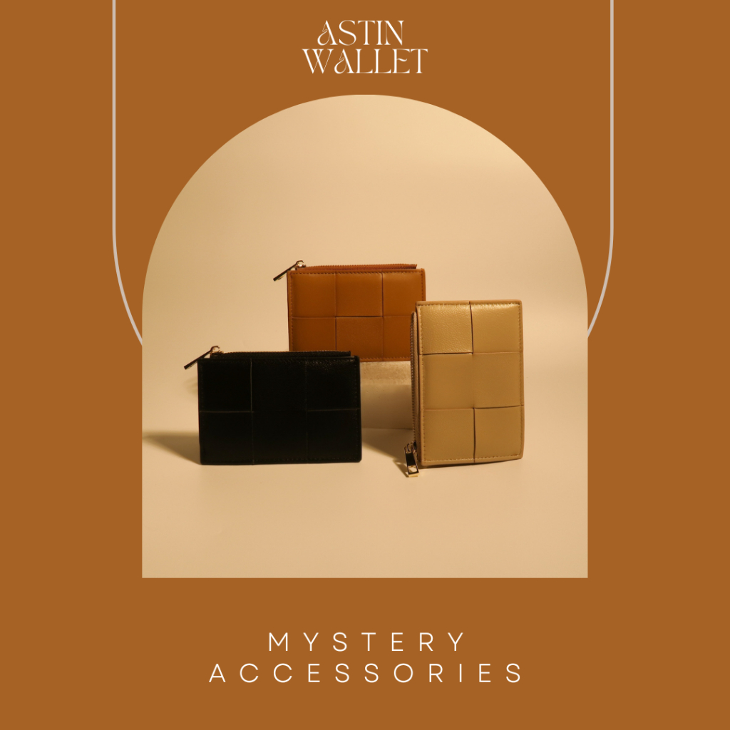 Astin Wallet | Mystery Accessories กระเป๋าตังค์ ใส่เงินใส่บัตร 2024 แถมฟรี!ถุงผ้ากันฝุ่น
