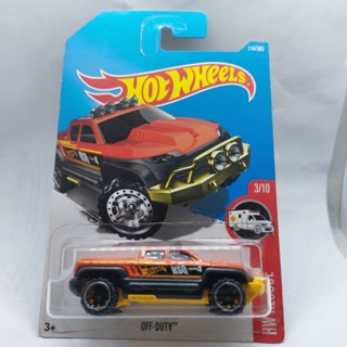 รถเหล็ก Hotwheels OFF DUTY (ib18)