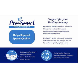 exp 7/2027 Pre-seed เจลหล่อลื่นสำหรับผู้ต้องการมีบุตร 40 กรัม