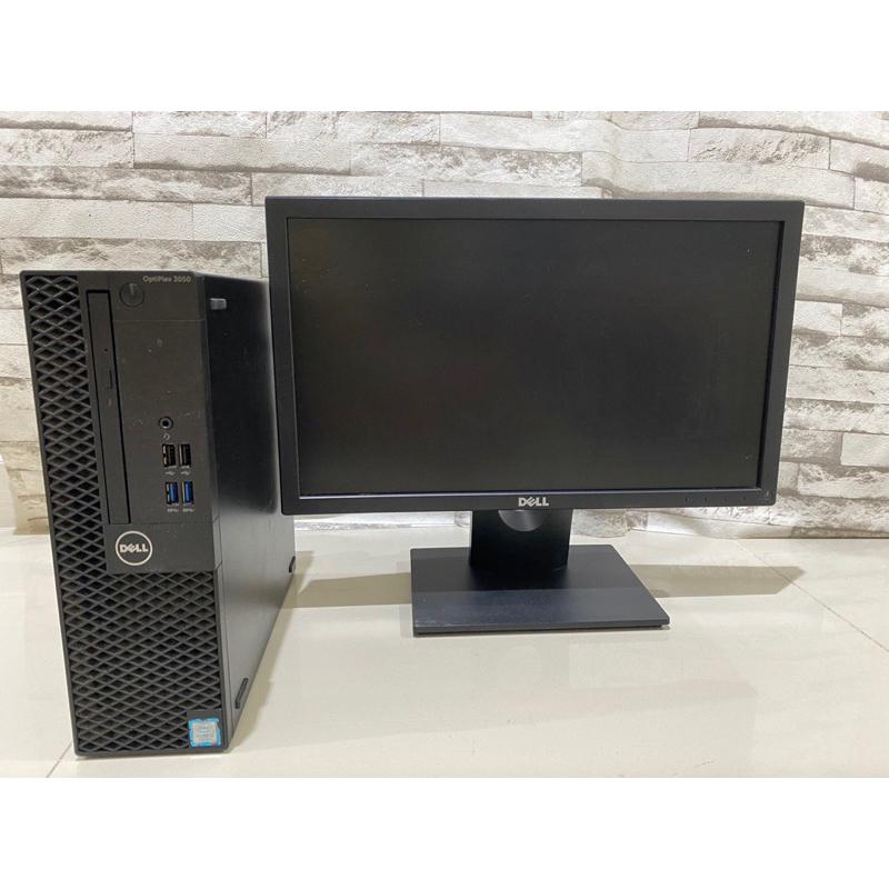 Dell PC Optiplex 3050 SFF core i3 gen 7 แรม 8 GB SSD 240 GB มือสอง พร้อมใช้งาน(วินโดว์แท้ อัพเดทได้)