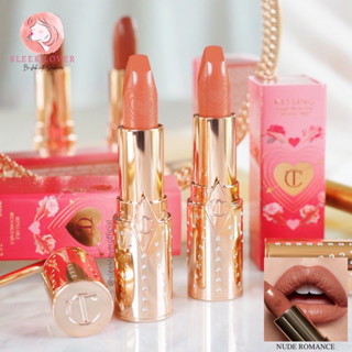 🔻พร้อมส่ง&amp;แท้🔻Charlotte Tilbury Look of Love Lipstick Matte Revolution สี Nude Romance