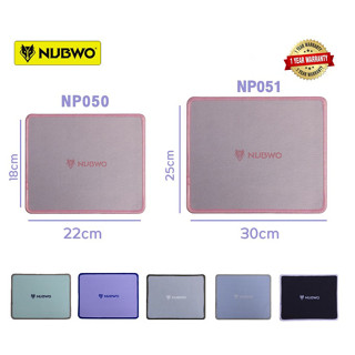 Nubwo NP050/NP051 Mouse Pad Speed 220x180/300x250 แผ่นรองเม้าส์